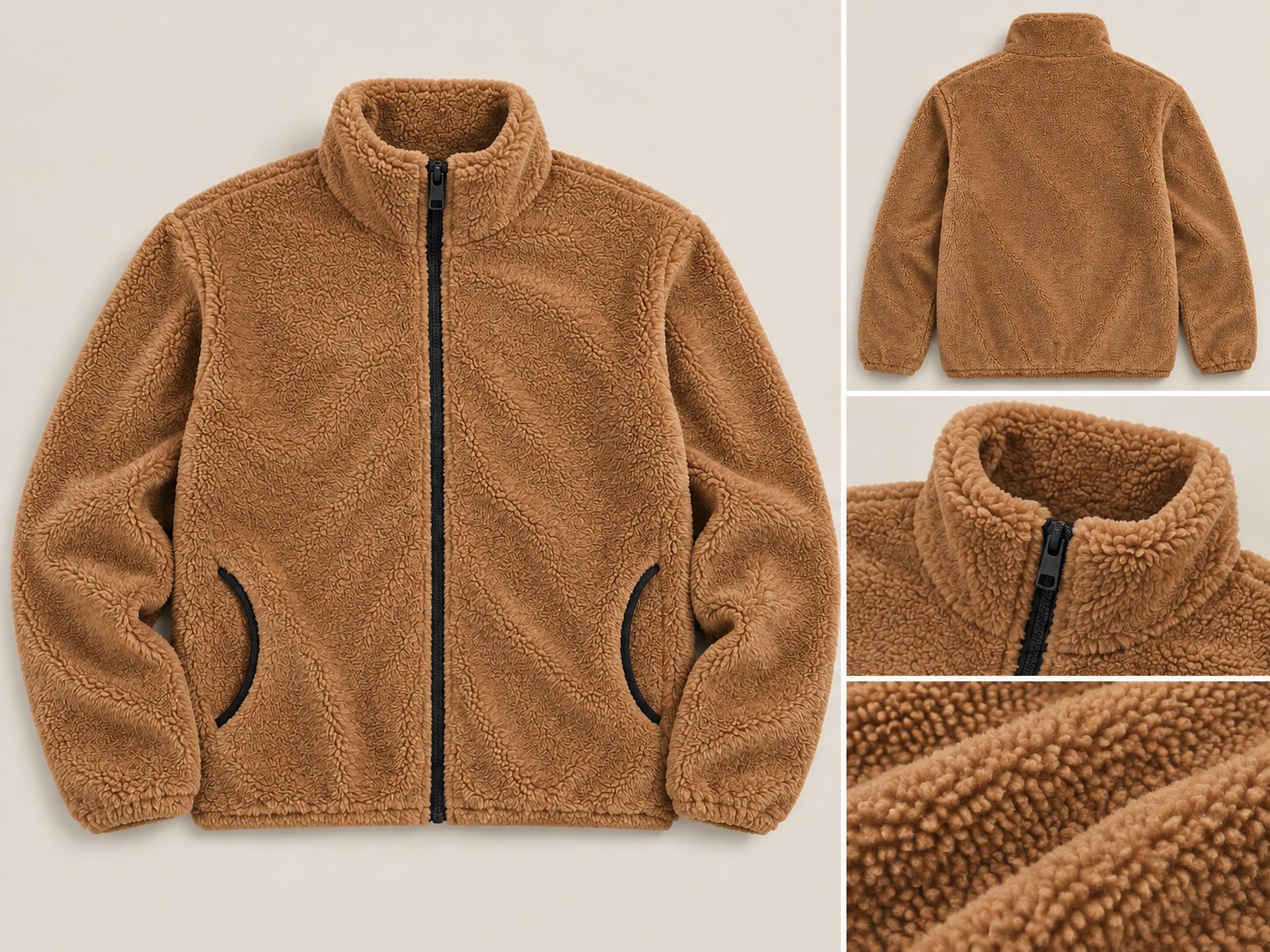 Sherpa Fleece Hoodies